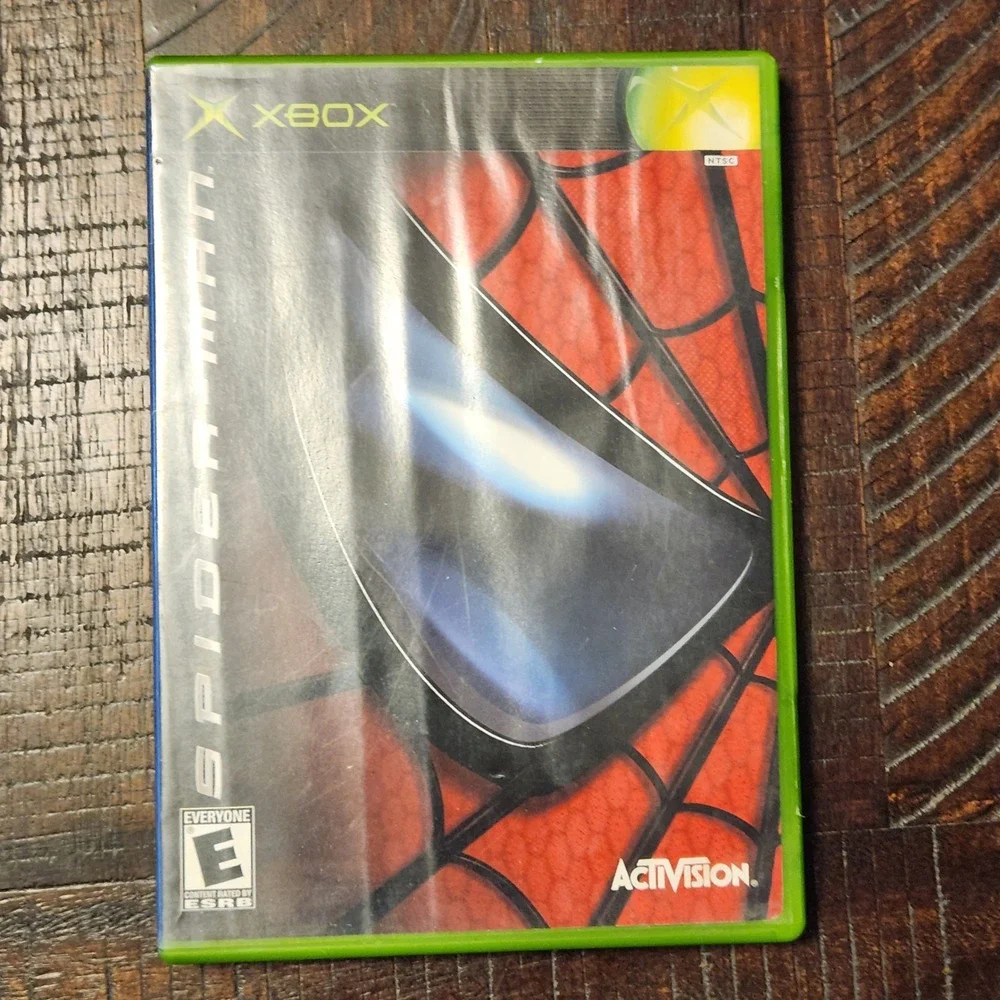 Spider-Man Xbox Original Video Game Activision 2002 Marvel‎ Comics Complete
